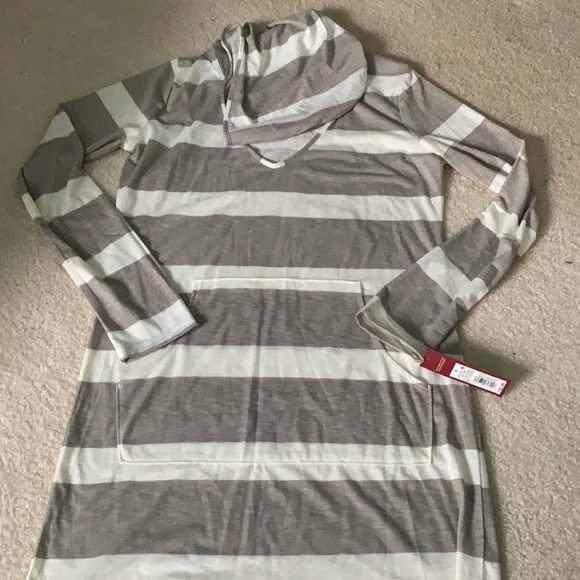 Stripped Beach Coverup - Picture 1 of 5